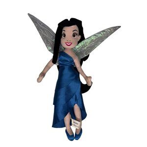 Disney Parks Fairies Tinkerbell Silvermist Plush Doll 14” Pixie Hollow
